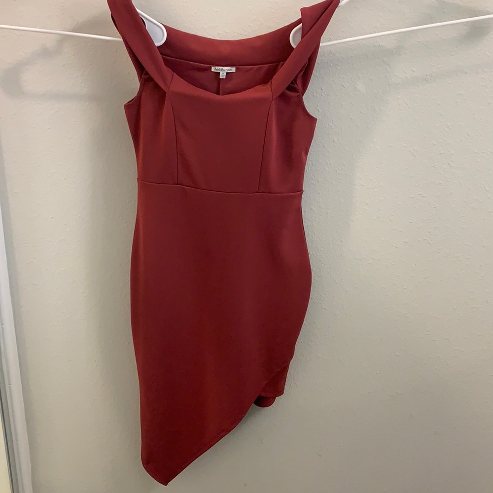 Charlotte Russe off the shoulder bodycon dress